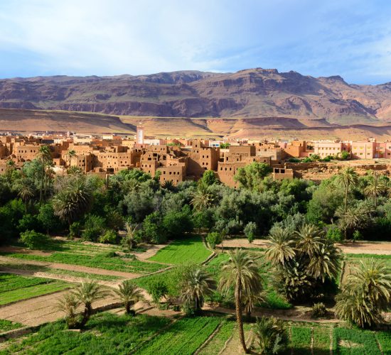 Town,And,Oasis,Of,Tinerhir,,Morocco