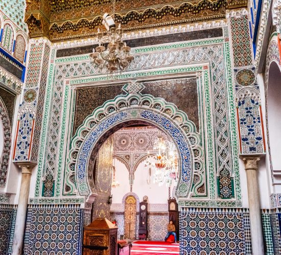 Fez/morocco,-,February,8,,2019;,Zaouia,Moulay,Driss,In,The