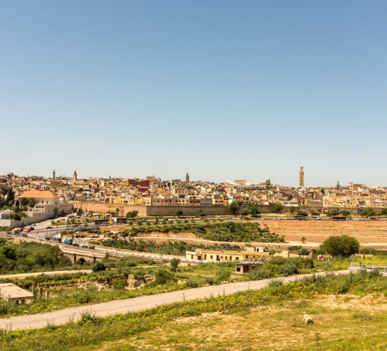 Skyline,Of,The,Imperial,City,Of,Meknes,,Morocco