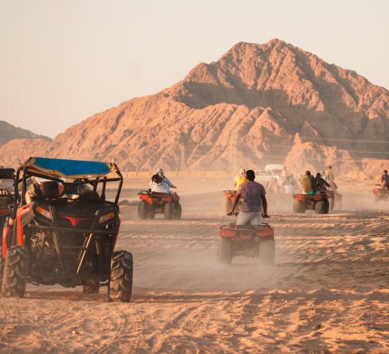 Quad,Bikes,Safari,In,The,Desert,,Egypt.,Safari,Trip,Through
