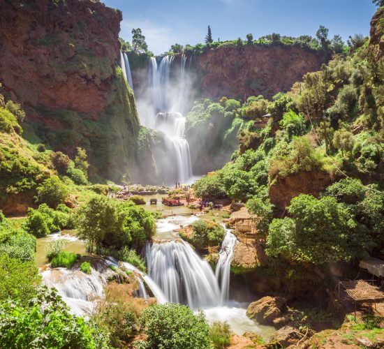 Ouzoud,Waterfalls,,Grand,Atlas,In,Morocco