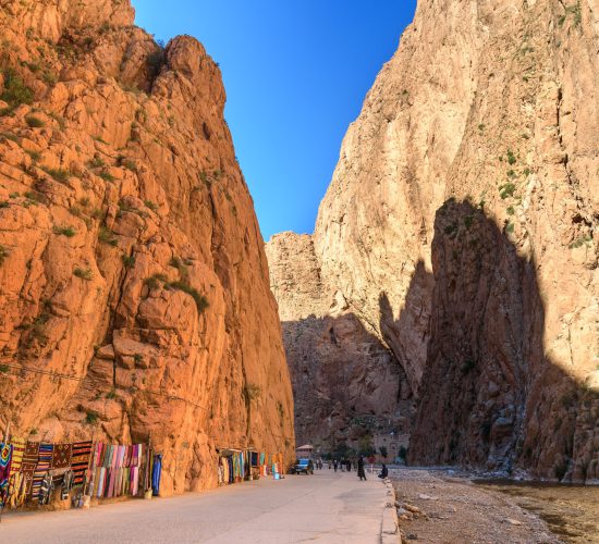 Todgha,Gorge,Is,Canyon,In,Atlas,Mountains,,Near,Tinghir,In