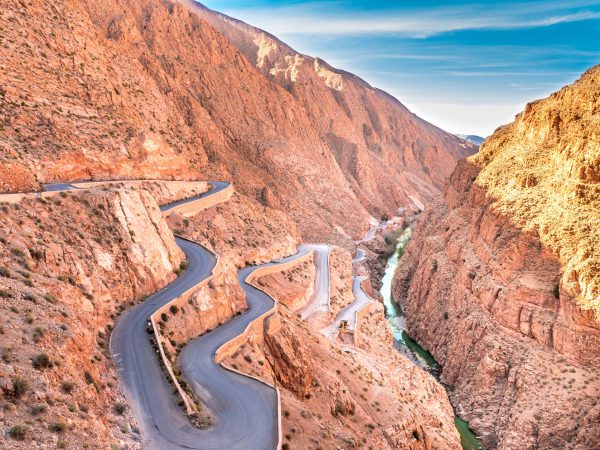 Dades,Gorge,Is,A,Beautiful,Road,Between,The,Atlas,Mountains